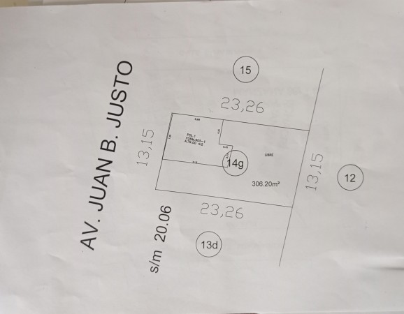 LOTES EN J.B.JUSTO Y BAHIA BLANCA