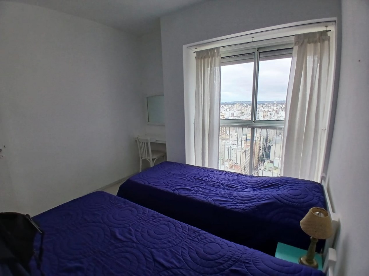 DEPARTAMENTO 3 AMBIENTES, VISTA PARCIAL AL MAR