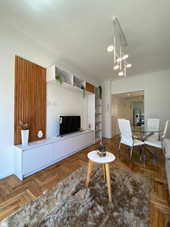 Departamento 3 ambientes, Reciclado, Av. Colon y Corrientes.
