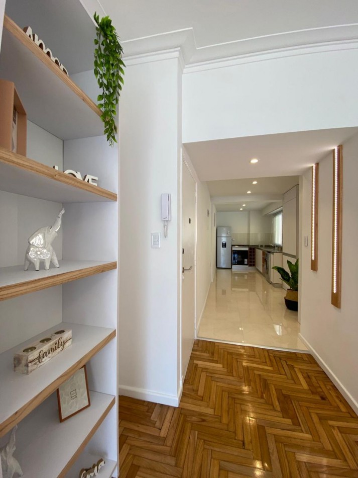 Departamento 3 ambientes, Reciclado, Av. Colon y Corrientes.